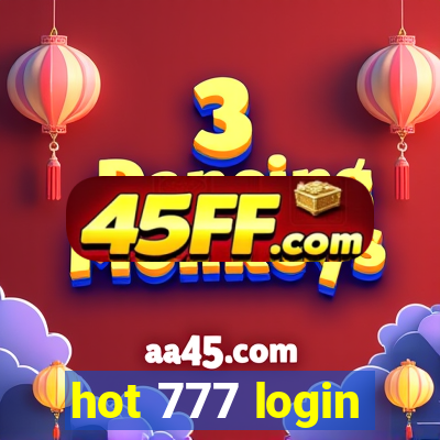 hot 777 login